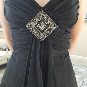 Masquerade Black Silver size 7 Jr